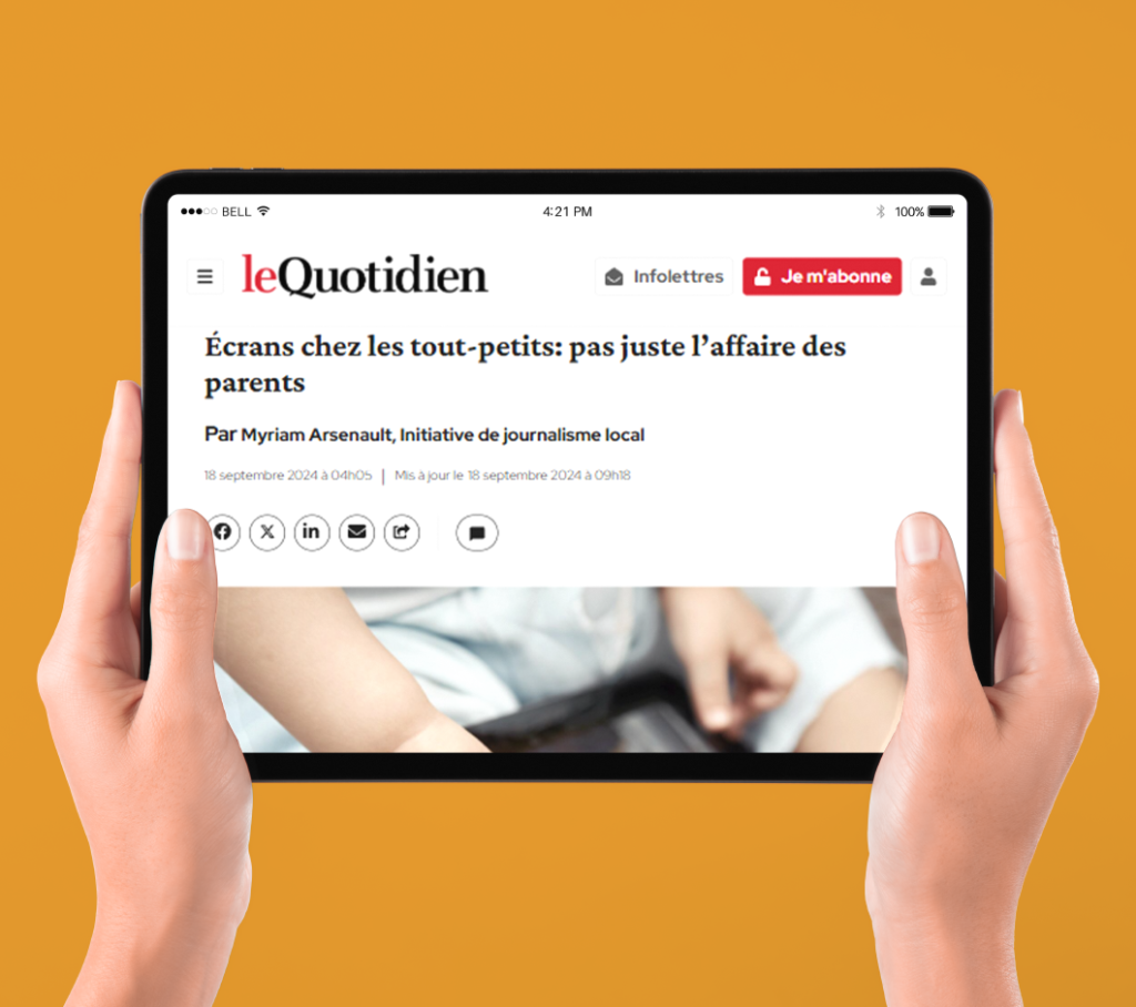 Dossier Temps écran